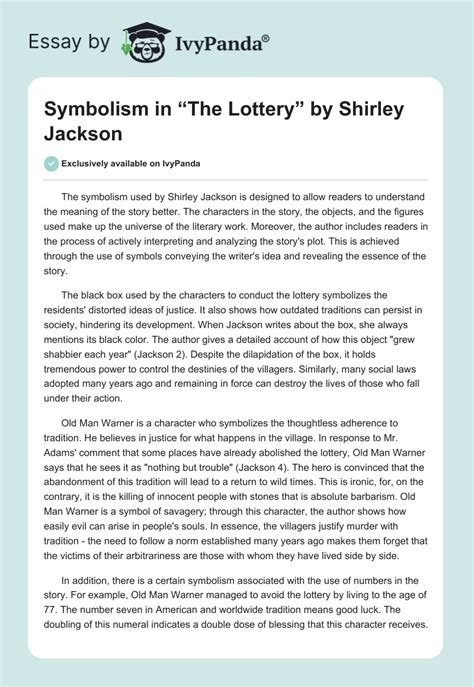 rising action of the lottery|symbolism in the lottery essay.